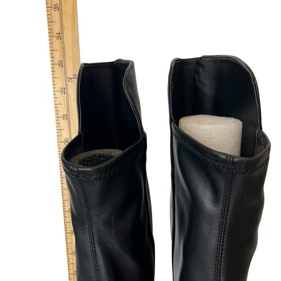 SAM EDELMAN LERUE LUG SOLE FAUX LEATHER HIGH SHAFT OVER KNEE BOOT 6.5, 7.5 NWOB - Picture 13 of 16